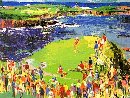 Leroy Neiman The 16th at Cypress